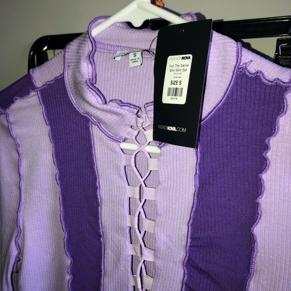 Purple Skirt Set - Picture 3 of 5